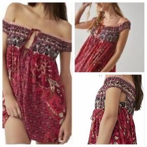 Free People Bali Mariposa Slip Dress in size small